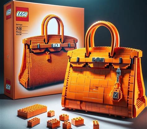 hermes lego bag|hermes birkin lego bag.